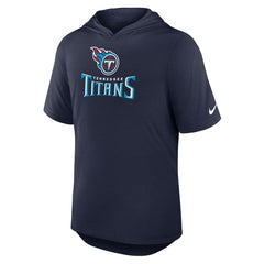 Tennessee Titans Lockup Tri-Blend Hoodie T-Shirt Navy