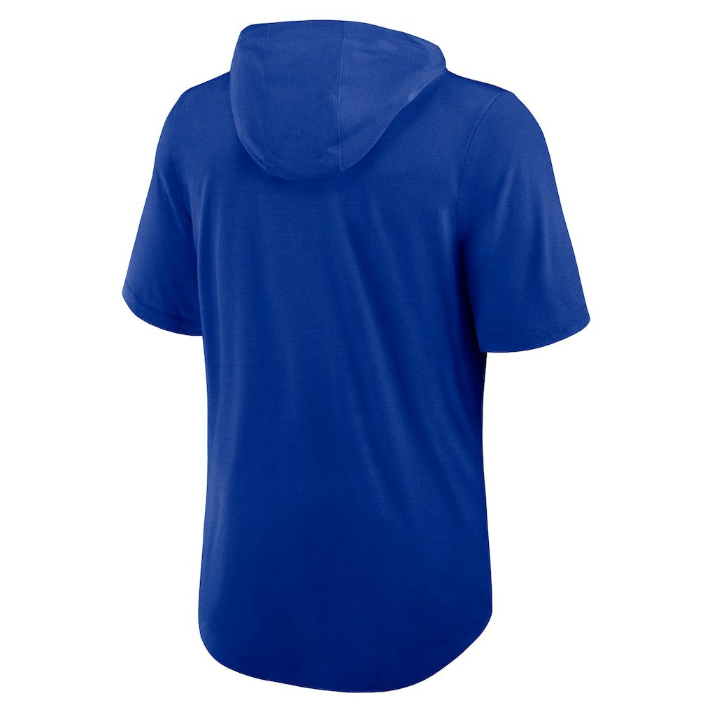 Buffalo Bills Lockup Tri-Blend Hoodie T-Shirt Royal