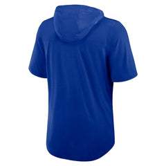 Buffalo Bills Lockup Tri-Blend Hoodie T-Shirt Royal