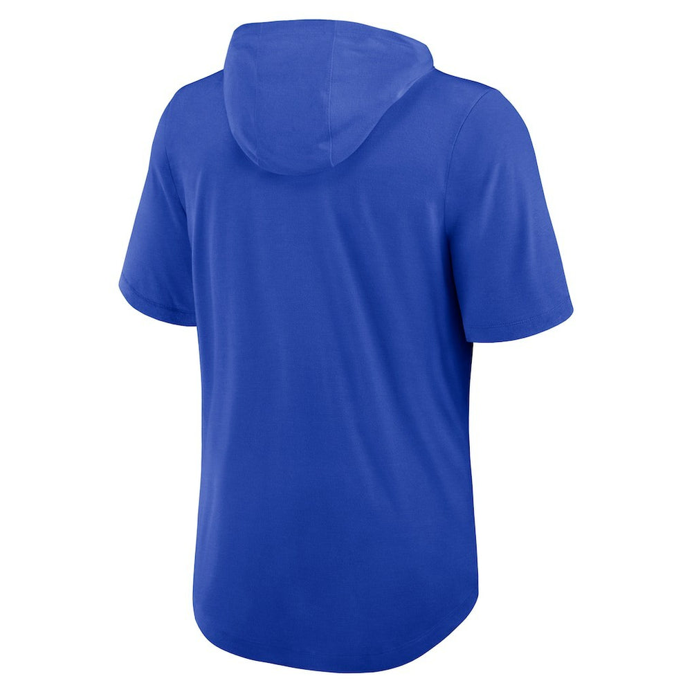 Los Angeles Rams Lockup Tri-Blend Hoodie T-Shirt Royal