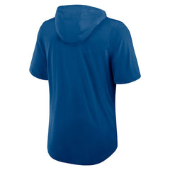 Indianapolis Colts Lockup Tri-Blend Hoodie T-Shirt Royal