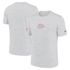 Kansas City Chiefs Sideline Velocity Dri-FIT T-Shirt - Ash