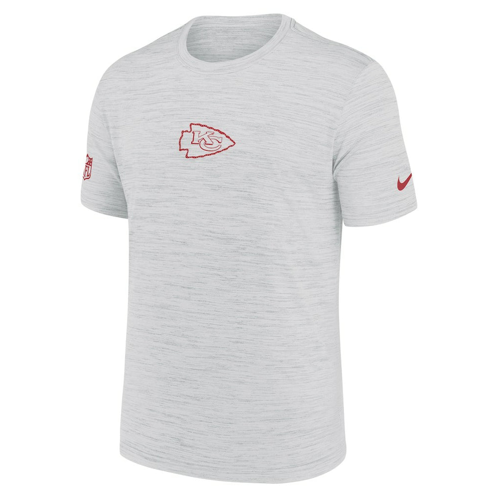 Kansas City Chiefs Sideline Velocity Dri-FIT T-Shirt - Ash