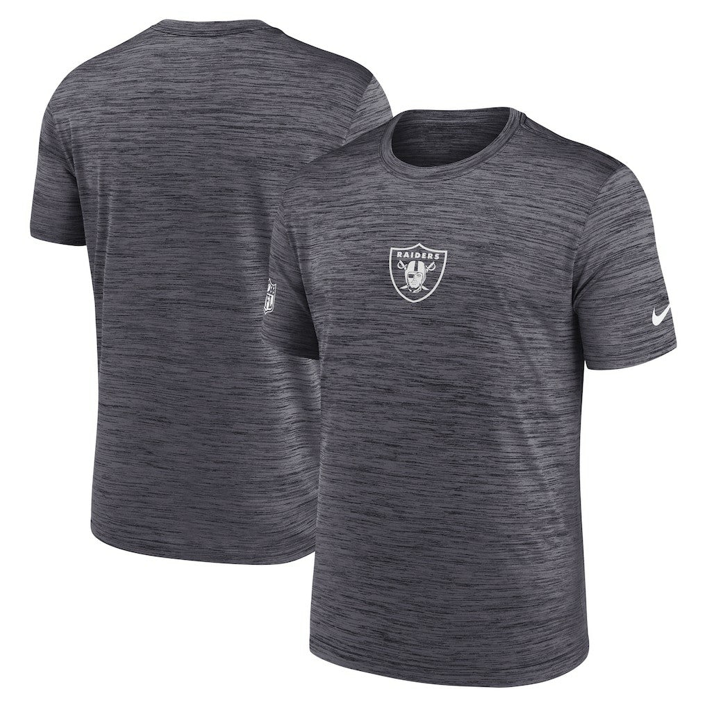 Las Vegas Raiders Sideline Velocity Dri-FIT T-Shirt - Black