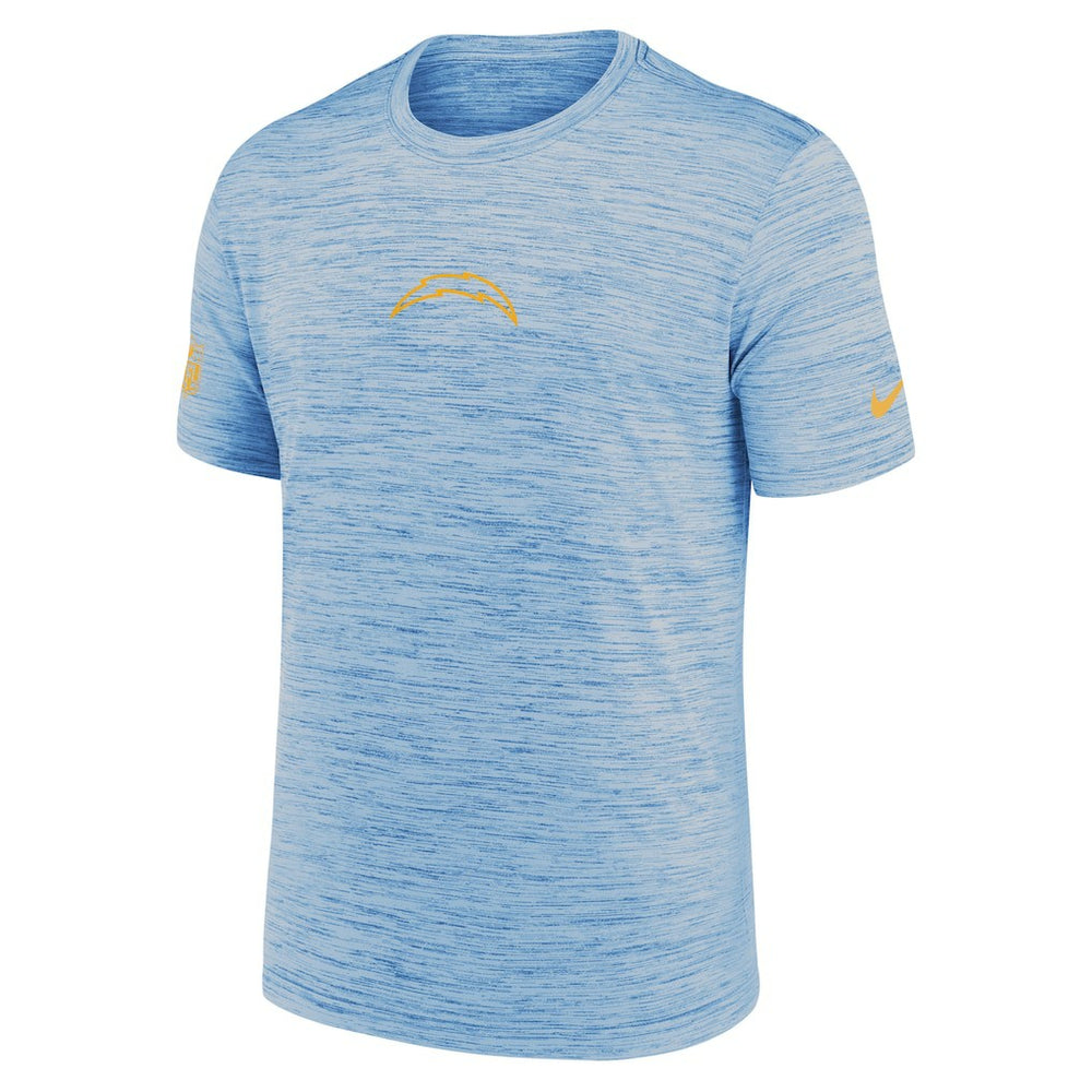 Los Angeles Chargers Sideline Velocity Dri-FIT T-Shirt - Powder Blue