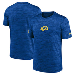 Los Angeles Rams Sideline Velocity Dri-FIT T-Shirt - Royal