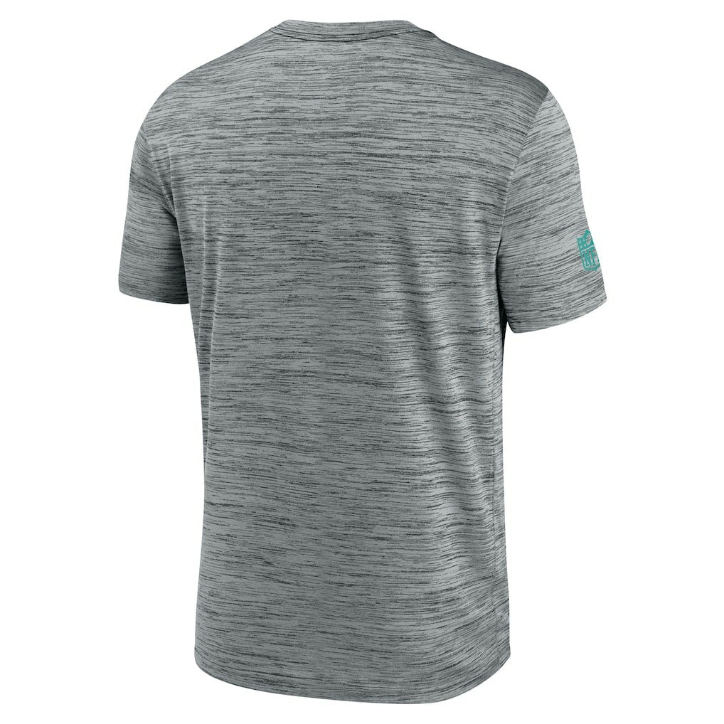 Miami Dolphins Sideline Velocity Dri-FIT T-Shirt - Gray