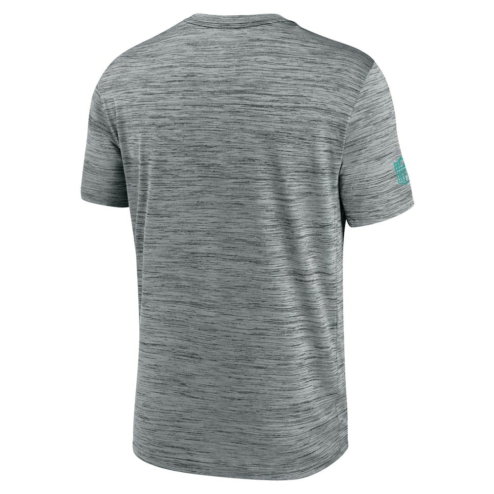 Miami Dolphins Sideline Velocity Dri-FIT T-Shirt - Gray