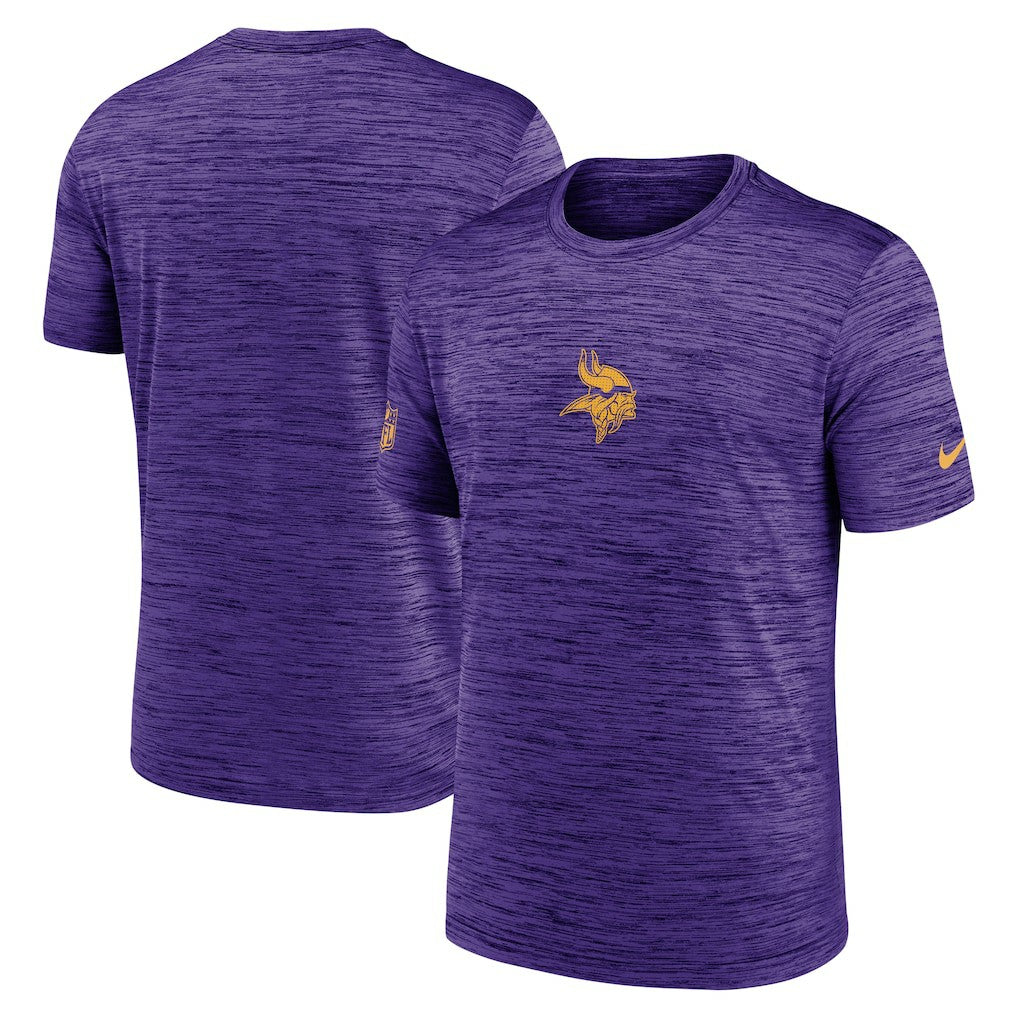Minnesota Vikings Sideline Velocity Dri-FIT T-Shirt - Purple