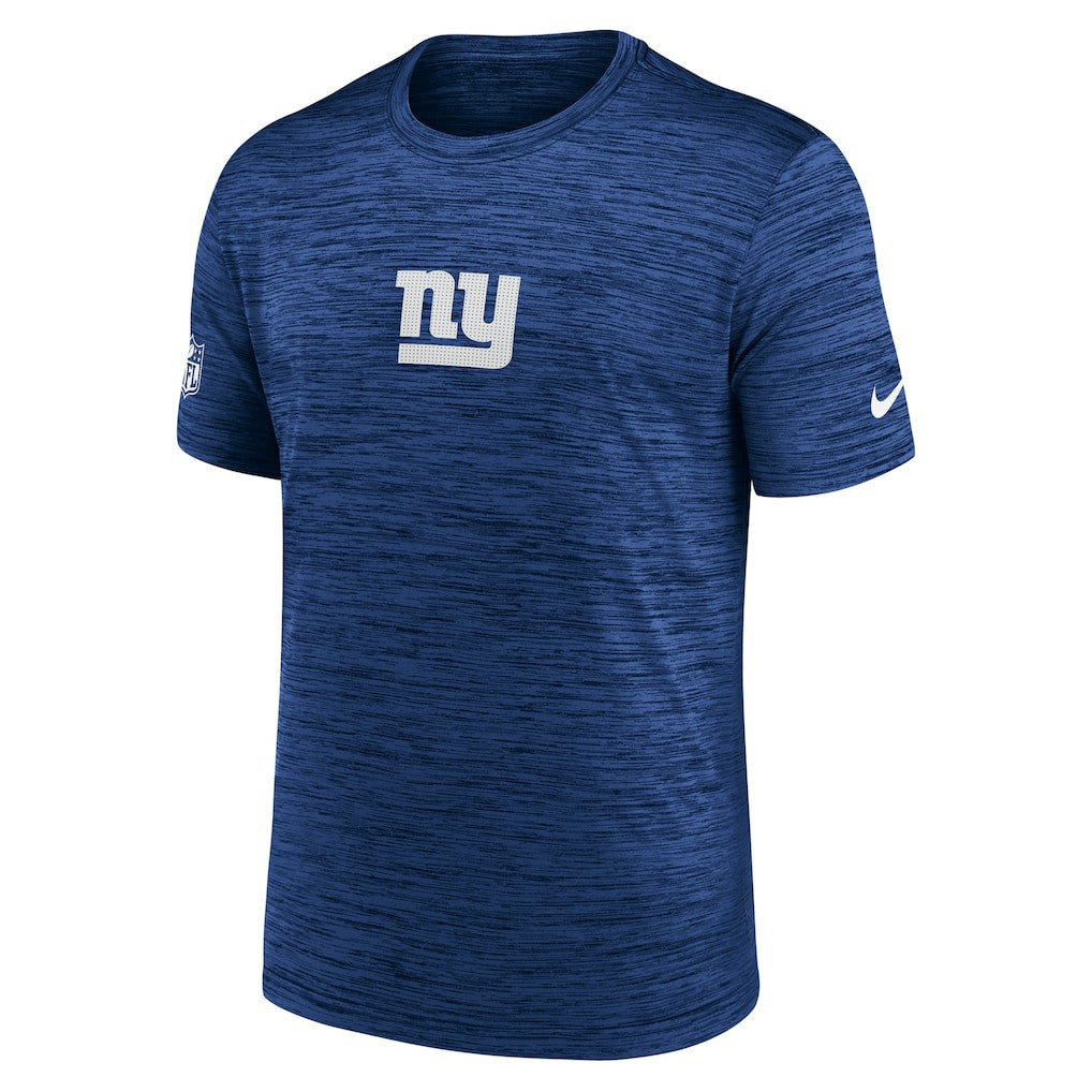 New York Giants Sideline Velocity Dri-FIT T-Shirt - Royal