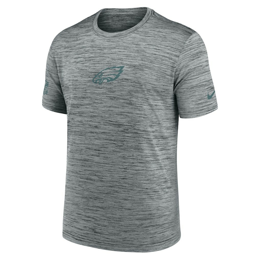 Philadelphia Eagles Sideline Velocity Dri-FIT T-Shirt - Gray
