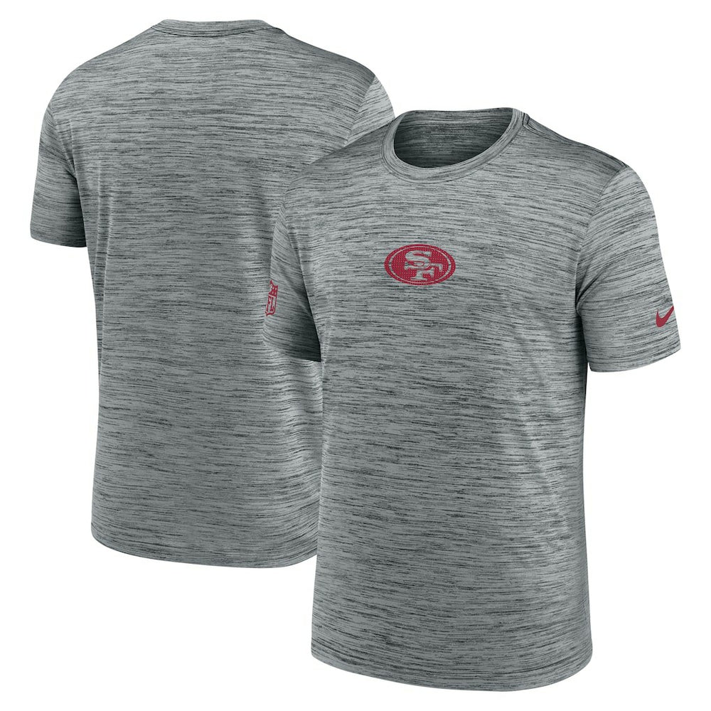 San Francisco 49ers Sideline Velocity Dri-FIT T-Shirt - Gray