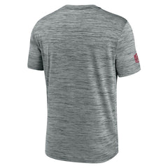 San Francisco 49ers Sideline Velocity Dri-FIT T-Shirt - Gray