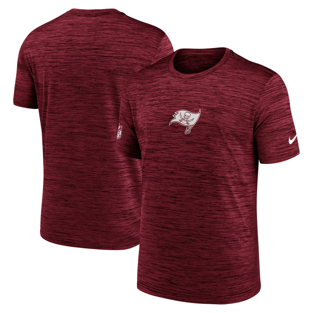 Tampa Bay Buccaneers Sideline Velocity Dri-FIT T-Shirt - Red