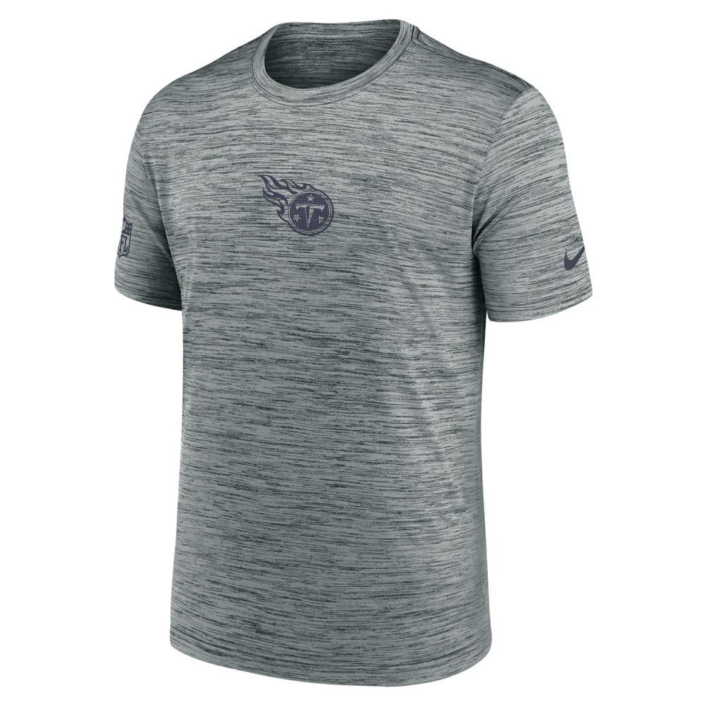 Tennessee Titans Sideline Velocity Dri-FIT T-Shirt - Gray