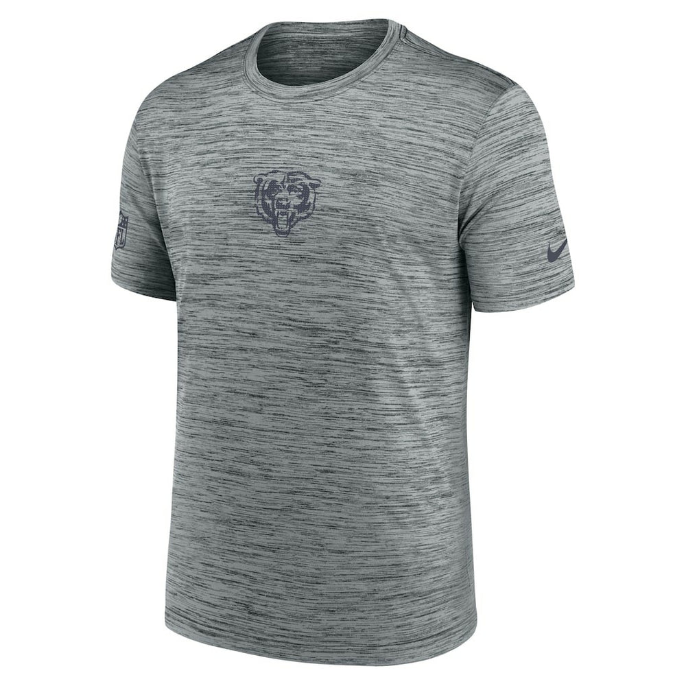 Chicago Bears Sideline Velocity Dri-FIT T-Shirt - Gray