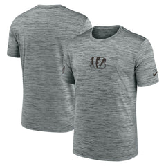 Cincinnati Bengals Sideline Velocity Dri-FIT T-Shirt - Gray