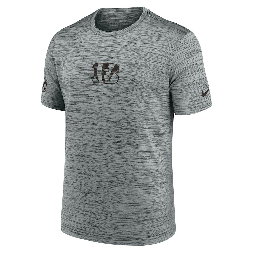 Cincinnati Bengals Sideline Velocity Dri-FIT T-Shirt - Gray