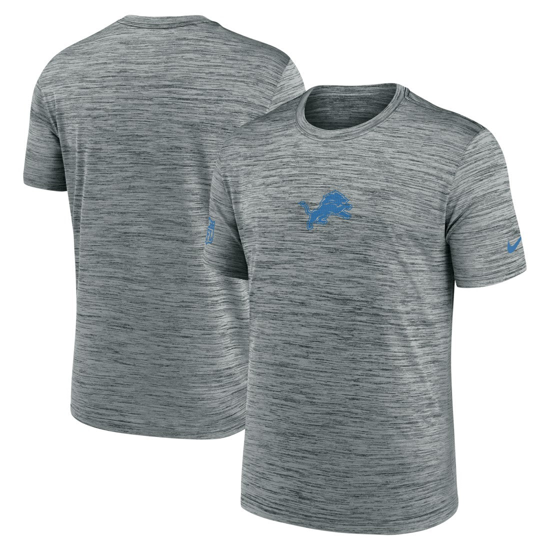 Detroit Lions Sideline Velocity Dri-FIT T-Shirt - Gray