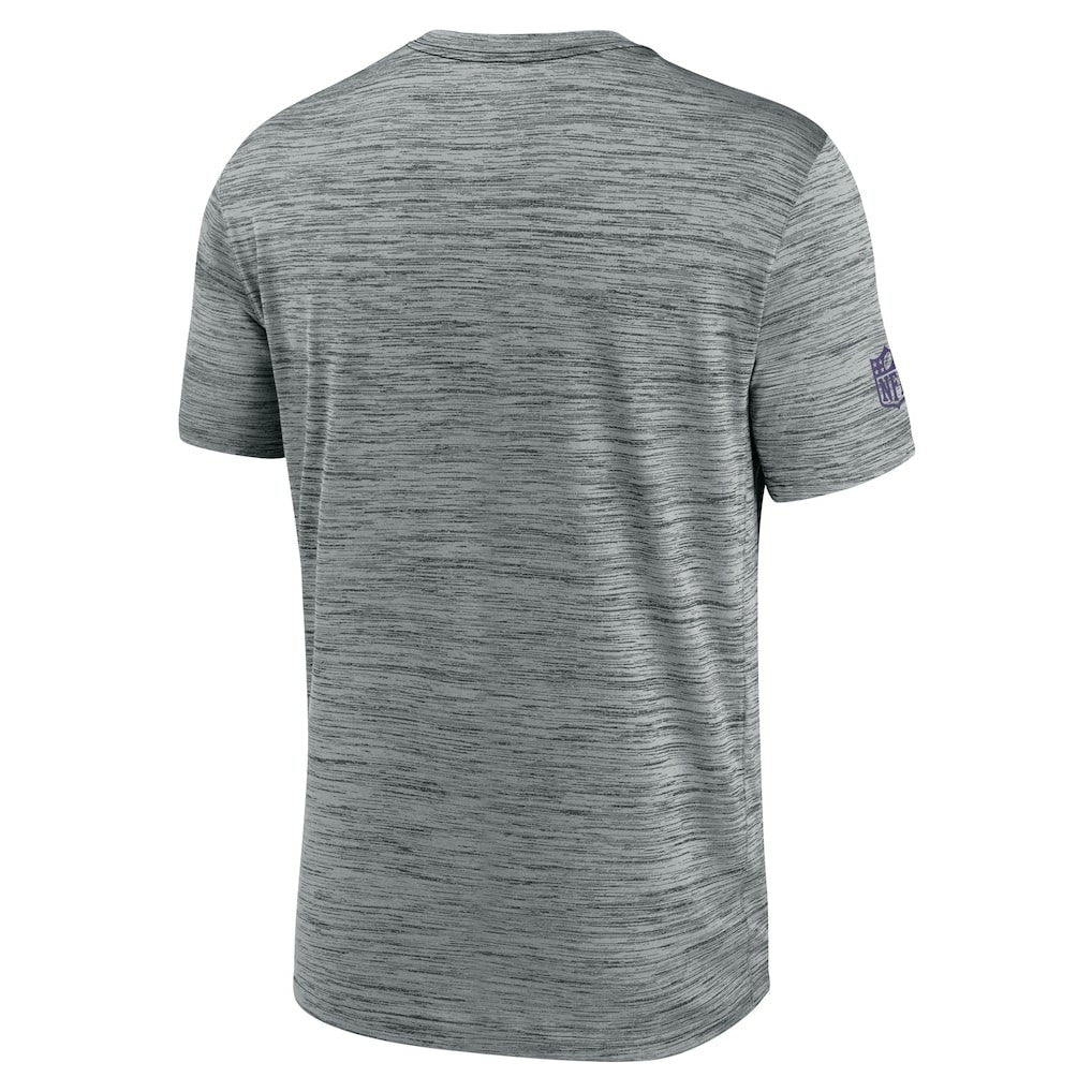 Baltimore Ravens Sideline Velocity Dri-FIT T-Shirt - Gray