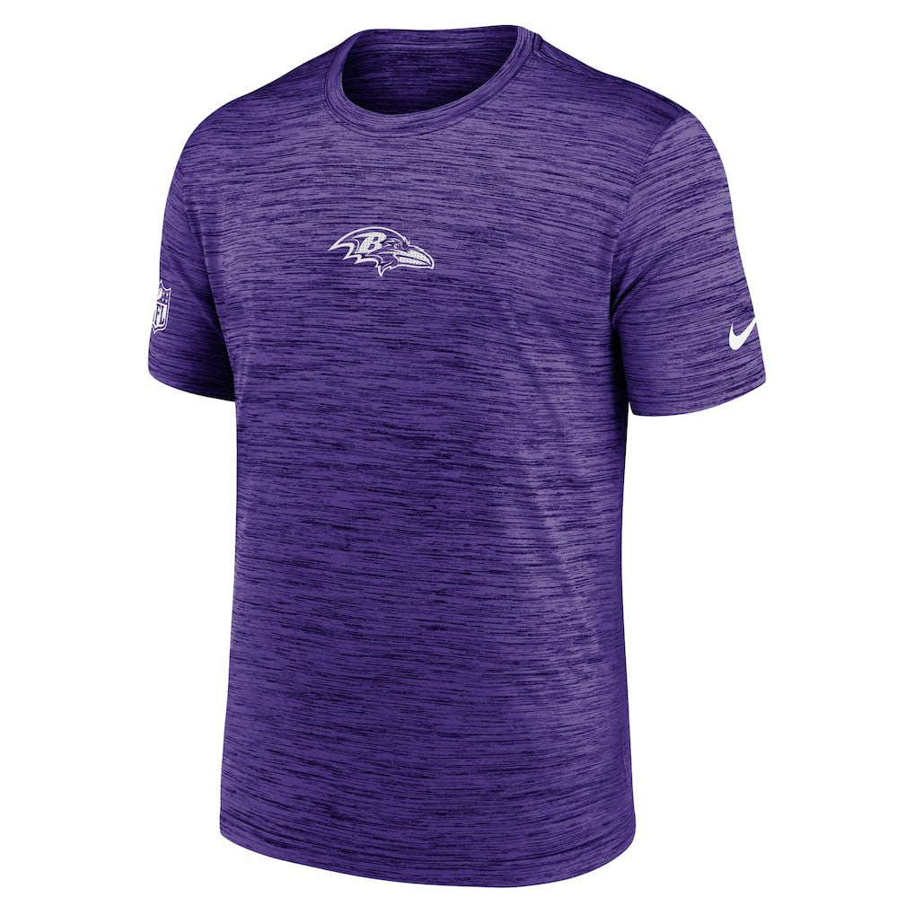 Baltimore Ravens Sideline Velocity Dri-FIT T-Shirt - Purple
