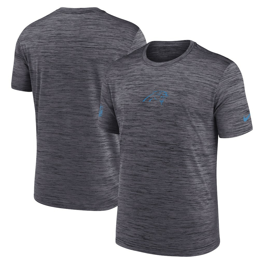 Carolina Panthers Sideline Velocity Dri-FIT T-Shirt - Black