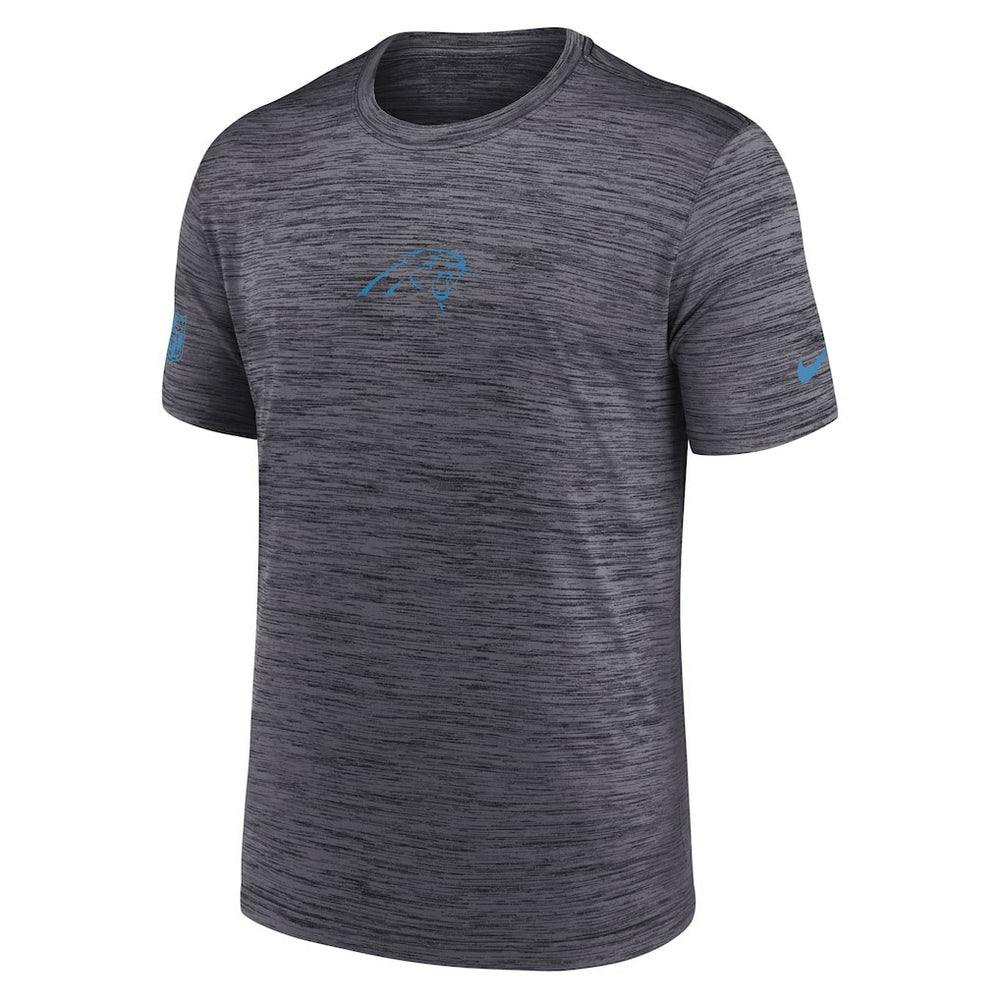 Carolina Panthers Sideline Velocity Dri-FIT T-Shirt - Black