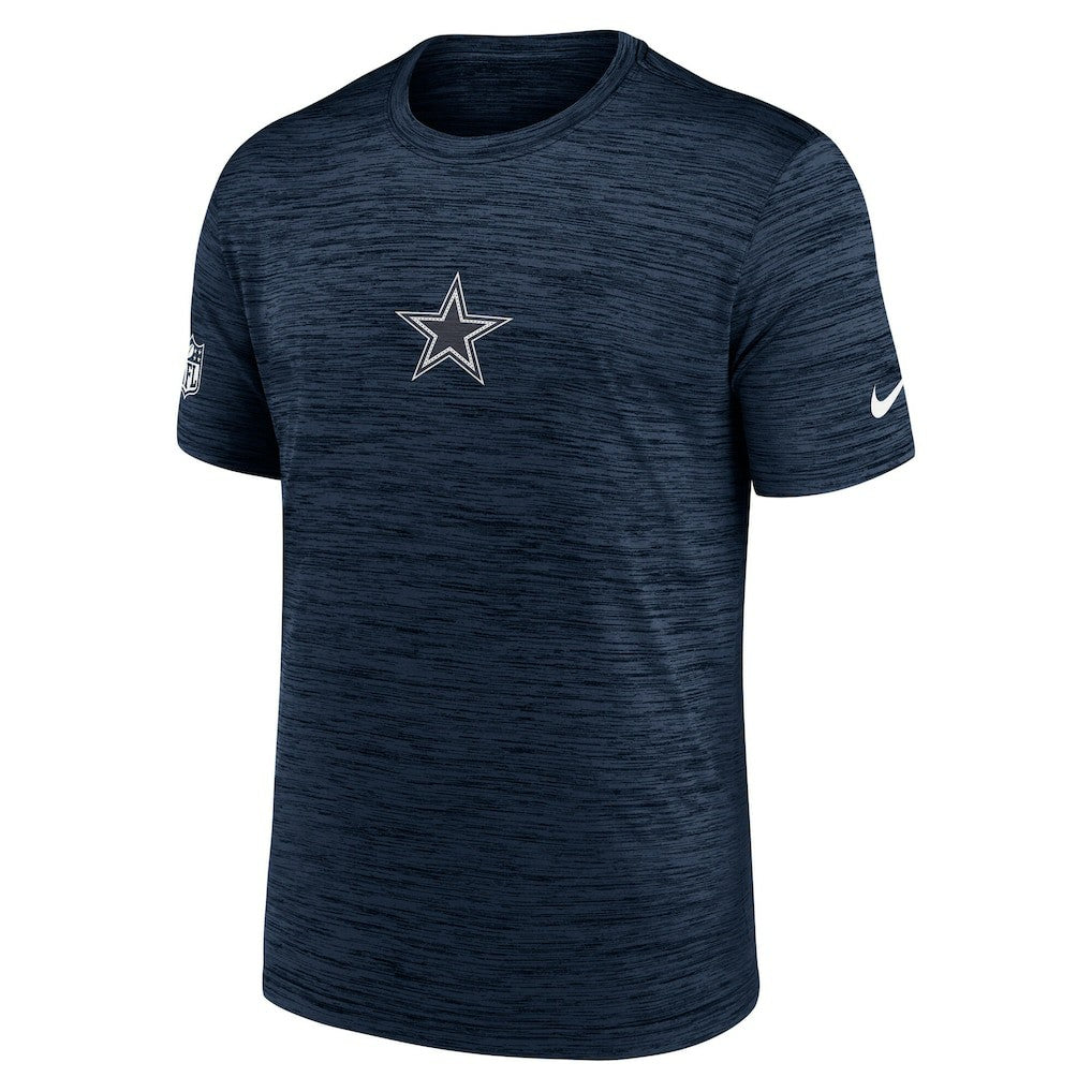 Dallas Cowboys Sideline Velocity Dri-FIT T-Shirt - Navy