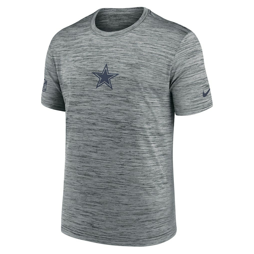 Dallas Cowboys Sideline Velocity Dri-FIT T-Shirt - Gray