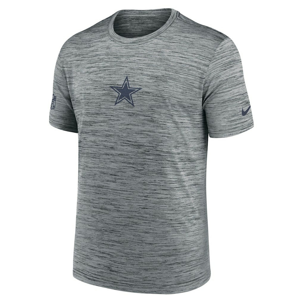 Dallas Cowboys Sideline Velocity Dri-FIT T-Shirt - Gray