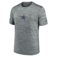 Dallas Cowboys Sideline Velocity Dri-FIT T-Shirt - Gray