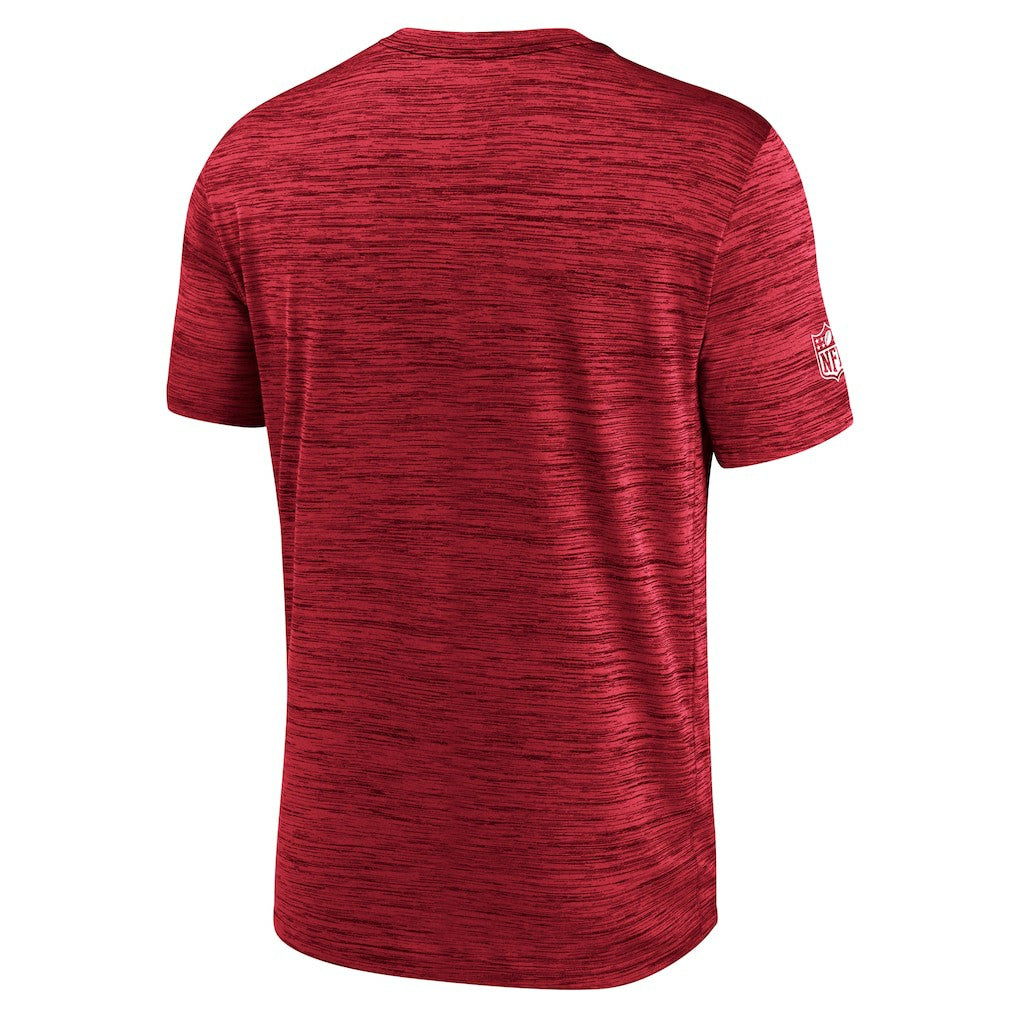 Arizona Cardinals Sideline Velocity Dri-FIT T-Shirt - Cardinal
