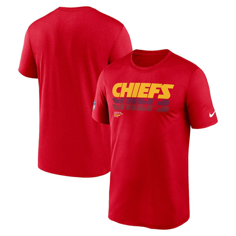 Kansas City Chiefs Sideline Legend Dri-FIT T-Shirt Red