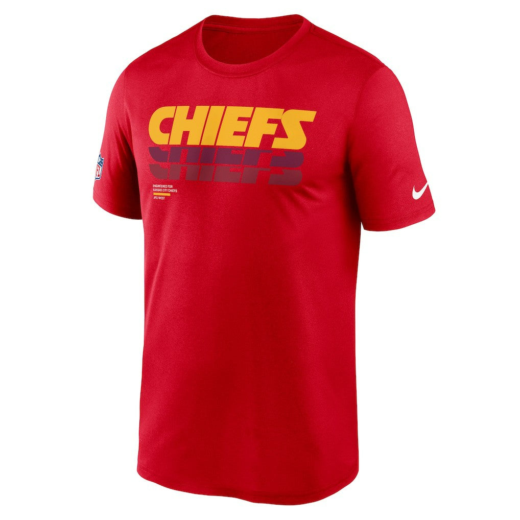 Kansas City Chiefs Sideline Legend Dri-FIT T-Shirt Red