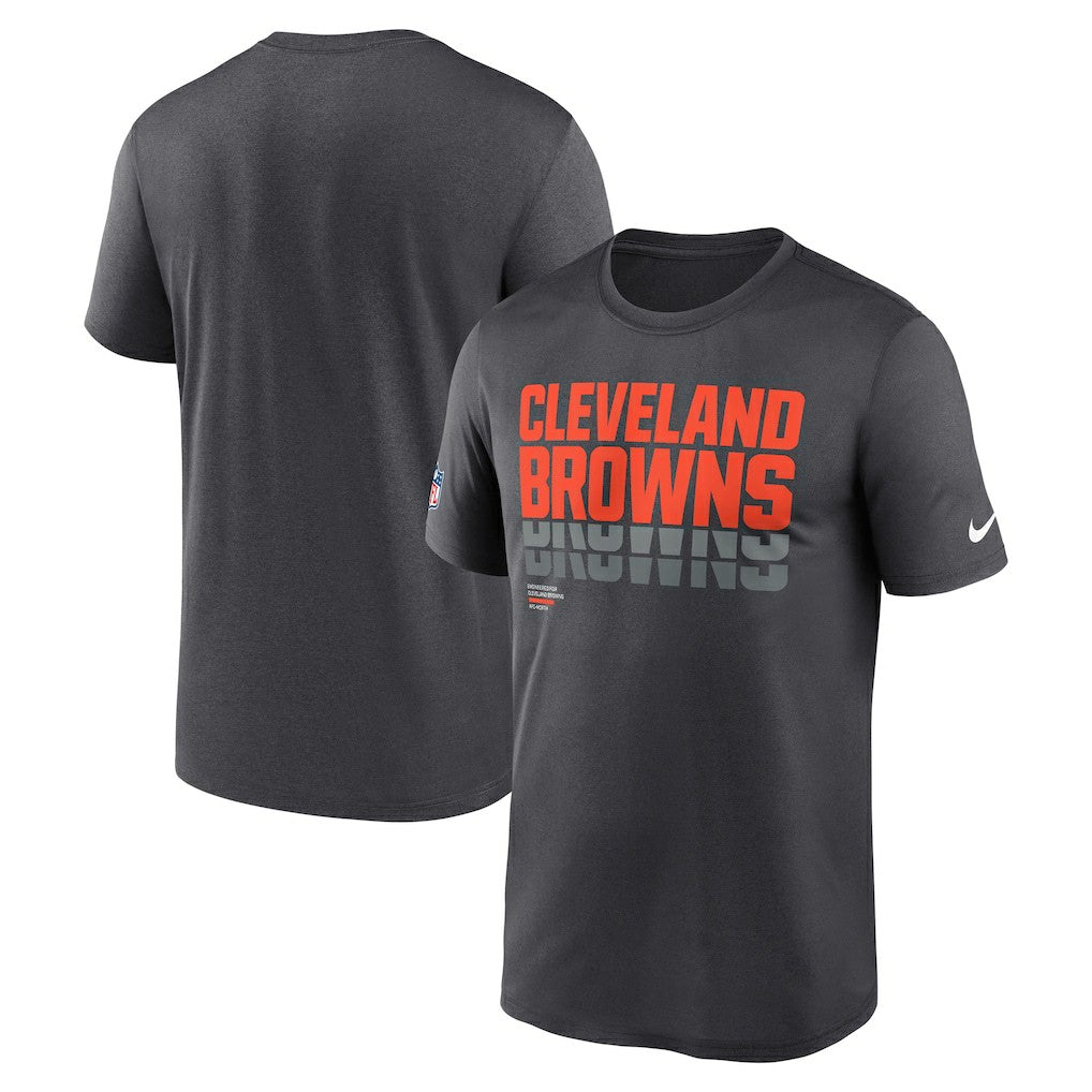 Cleveland Browns Sideline Legend Dri-FIT T-Shirt Charcoal