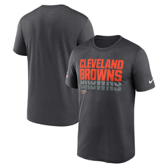 Cleveland Browns Sideline Legend Dri-FIT T-Shirt Charcoal
