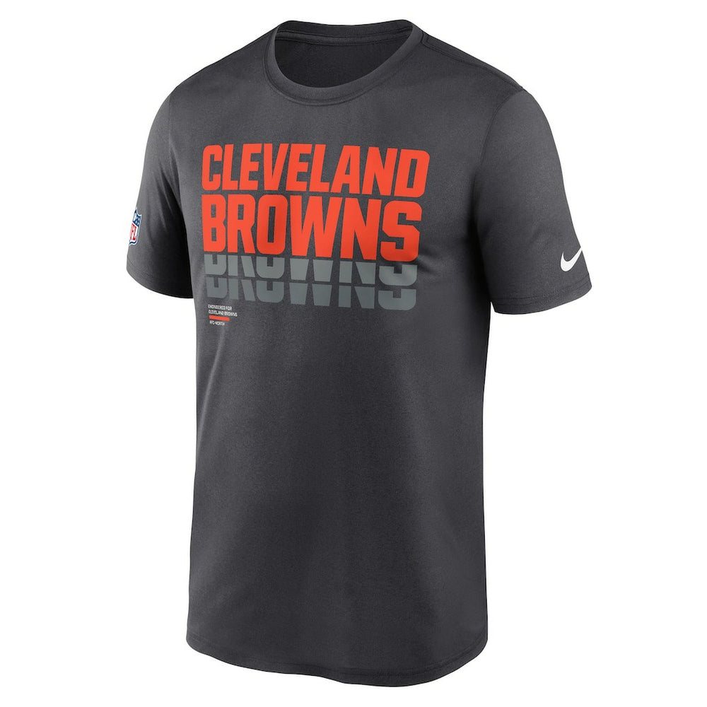 Cleveland Browns Sideline Legend Dri-FIT T-Shirt Charcoal
