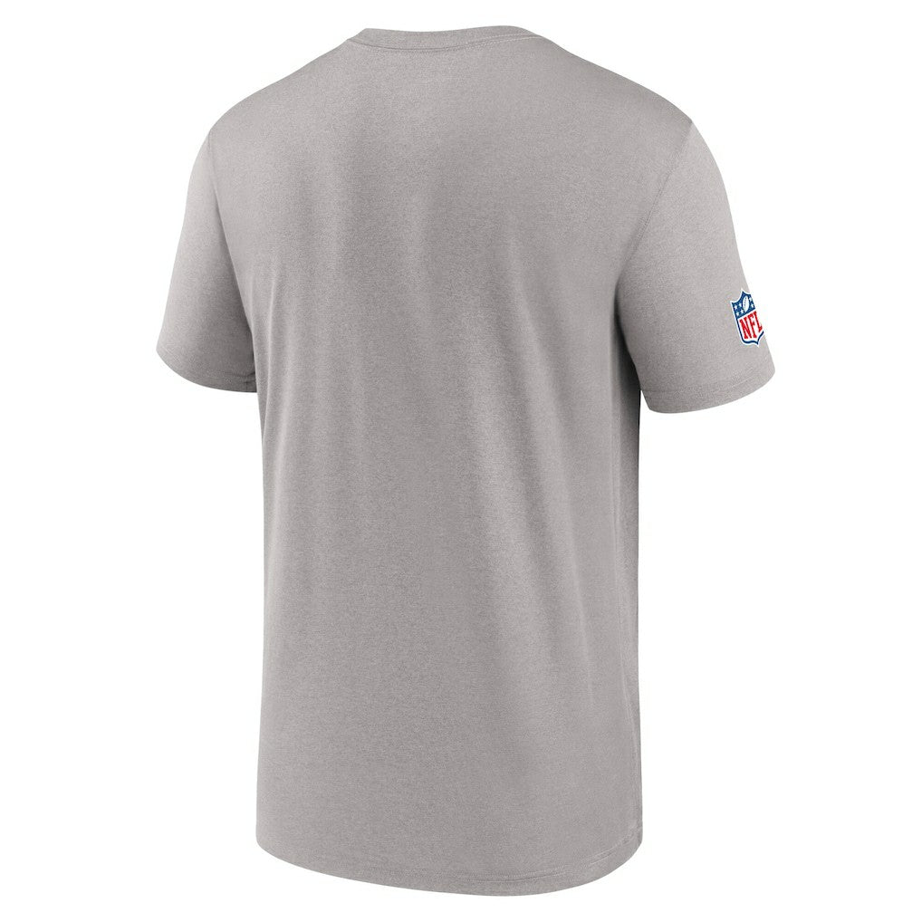 Miami Dolphins Sideline Legend Dri-FIT T-Shirt Gray