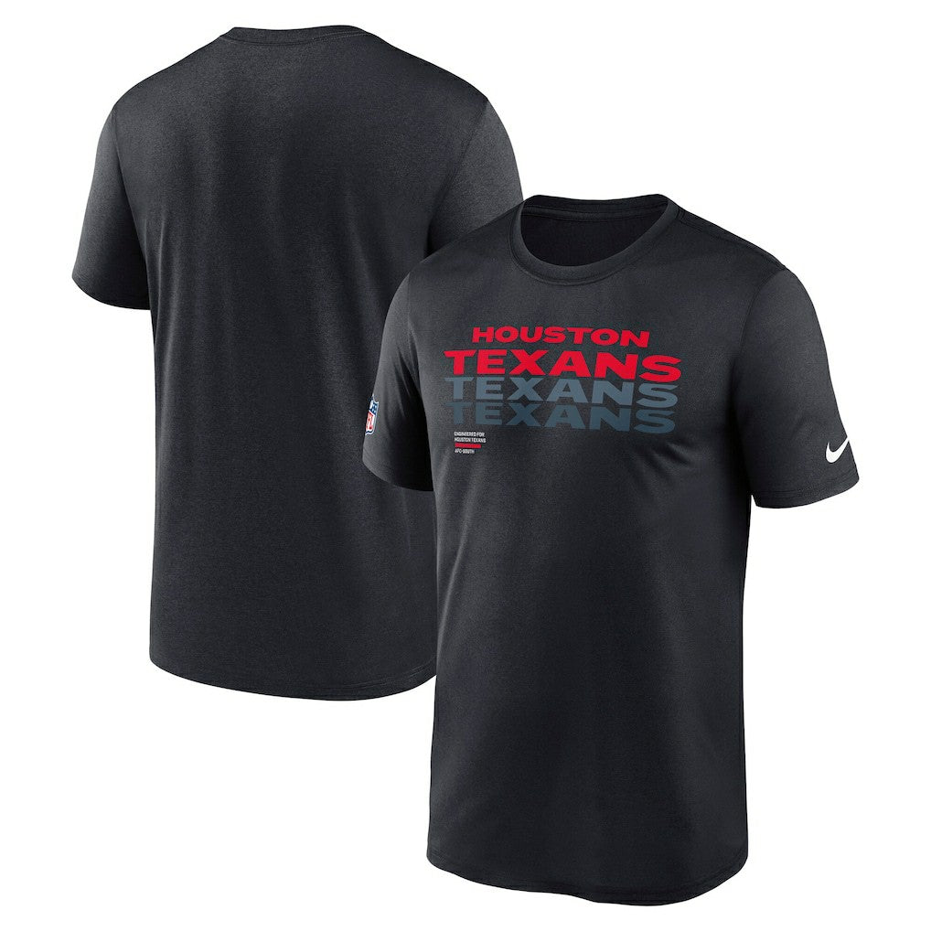 Houston Texans Sideline Legend Dri-FIT T-Shirt Navy