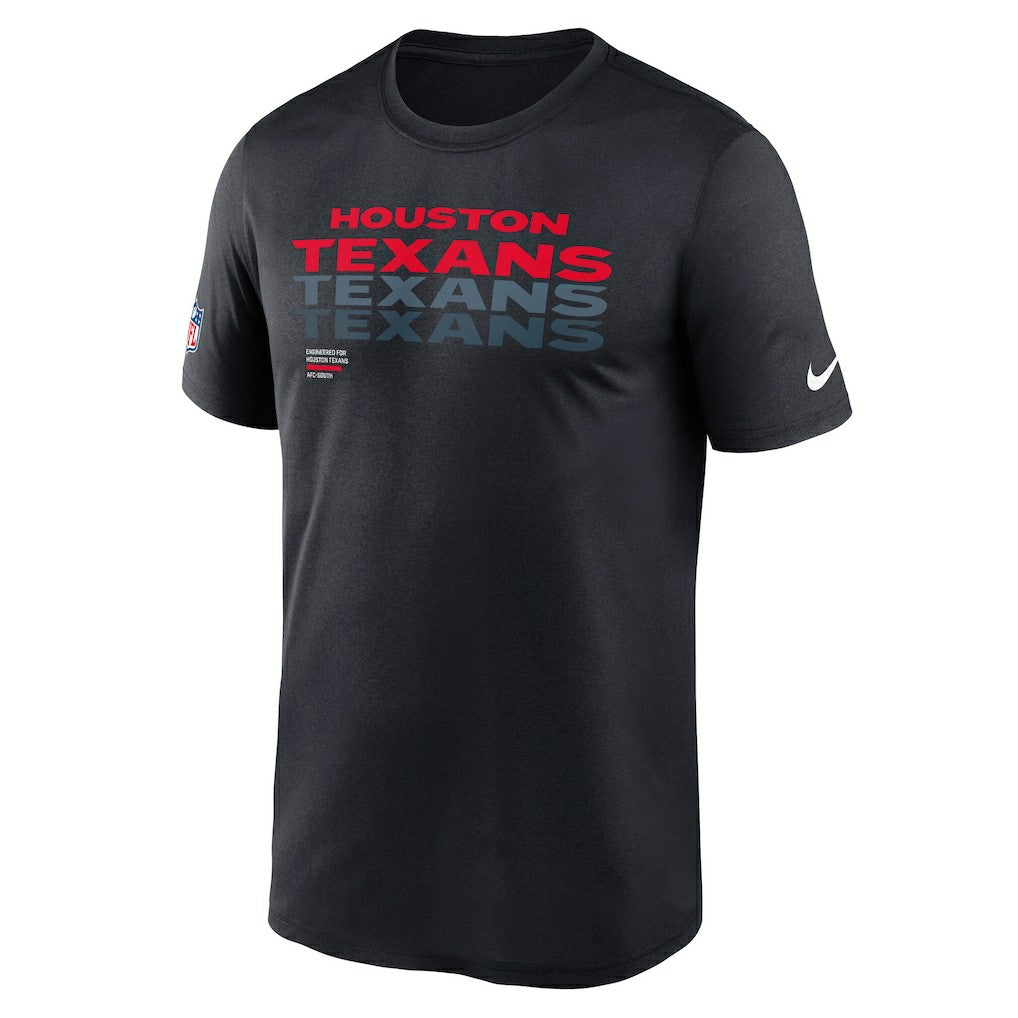 Houston Texans Sideline Legend Dri-FIT T-Shirt Navy