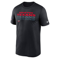 Houston Texans Sideline Legend Dri-FIT T-Shirt Navy