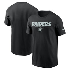 Las Vegas Raiders Sideline Dri-FIT T-Shirt Black