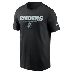 Las Vegas Raiders Sideline Dri-FIT T-Shirt Black