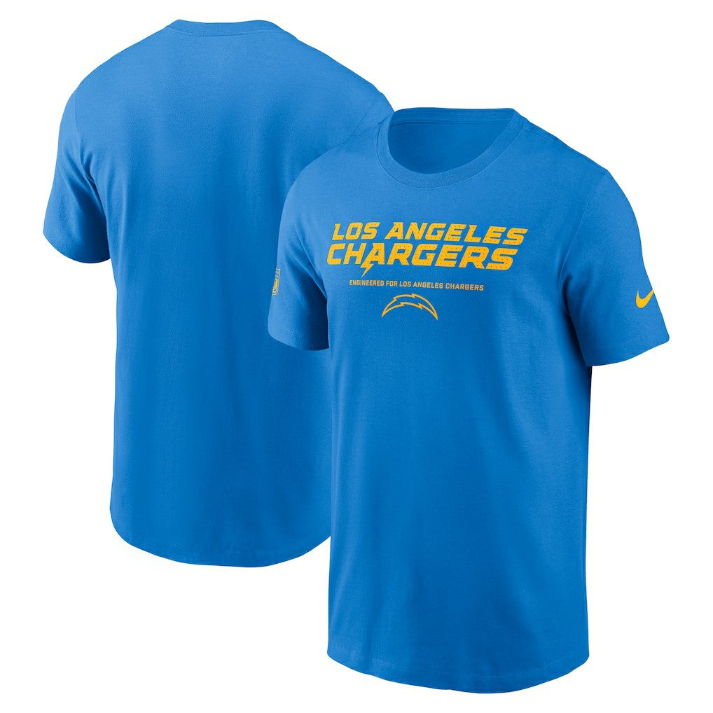 Los Angeles Chargers Sideline Dri-FIT T-Shirt Powder Blue