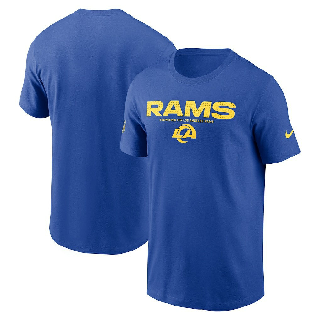 Los Angeles Rams Sideline Dri-FIT T-Shirt Royal