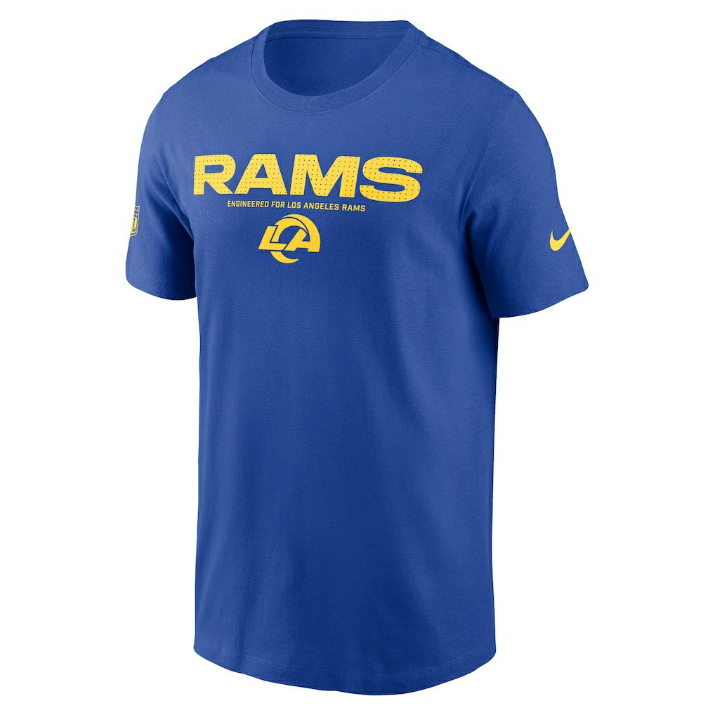 Los Angeles Rams Sideline Dri-FIT T-Shirt Royal