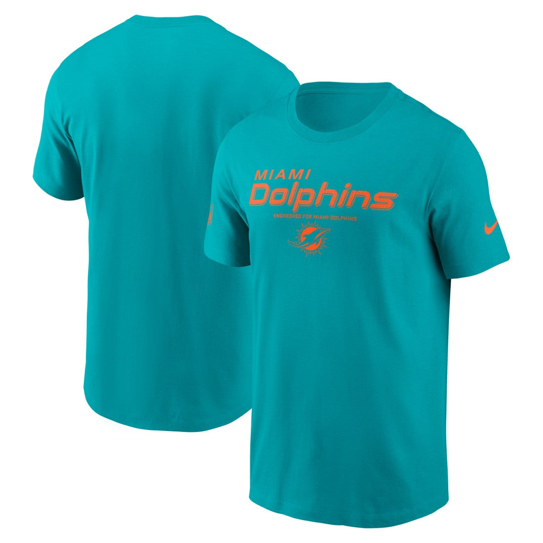Miami Dolphins Sideline Dri-FIT T-Shirt Aqua