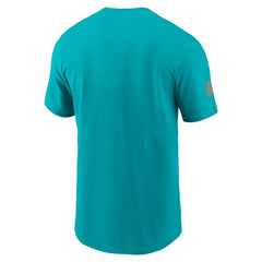 Miami Dolphins Sideline Dri-FIT T-Shirt Aqua
