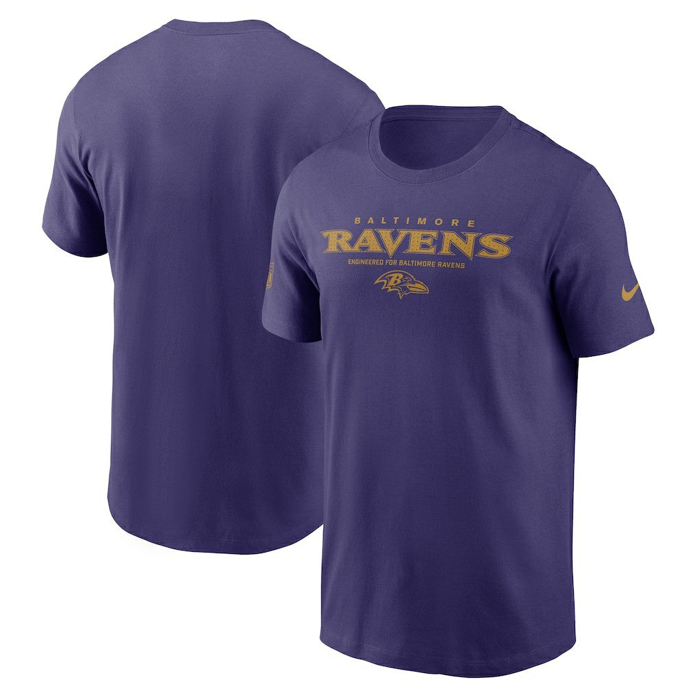 Baltimore Ravens Sideline Dri-FIT T-Shirt Purple