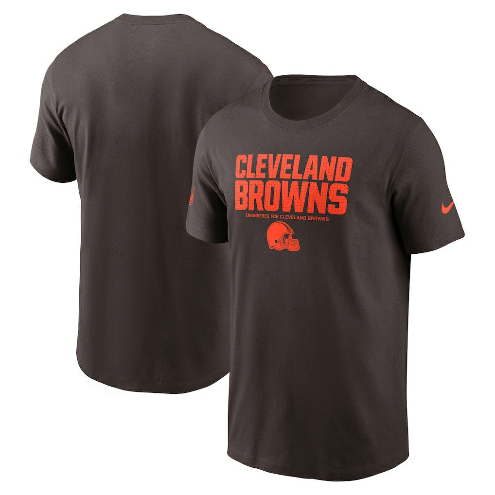 Cleveland Browns Sideline Dri-FIT T-Shirt Brown